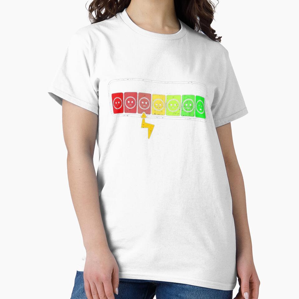 Social Battery Low Funny T-Shirt | Introvert Humor | Limited Interaction Mode by KarimXart