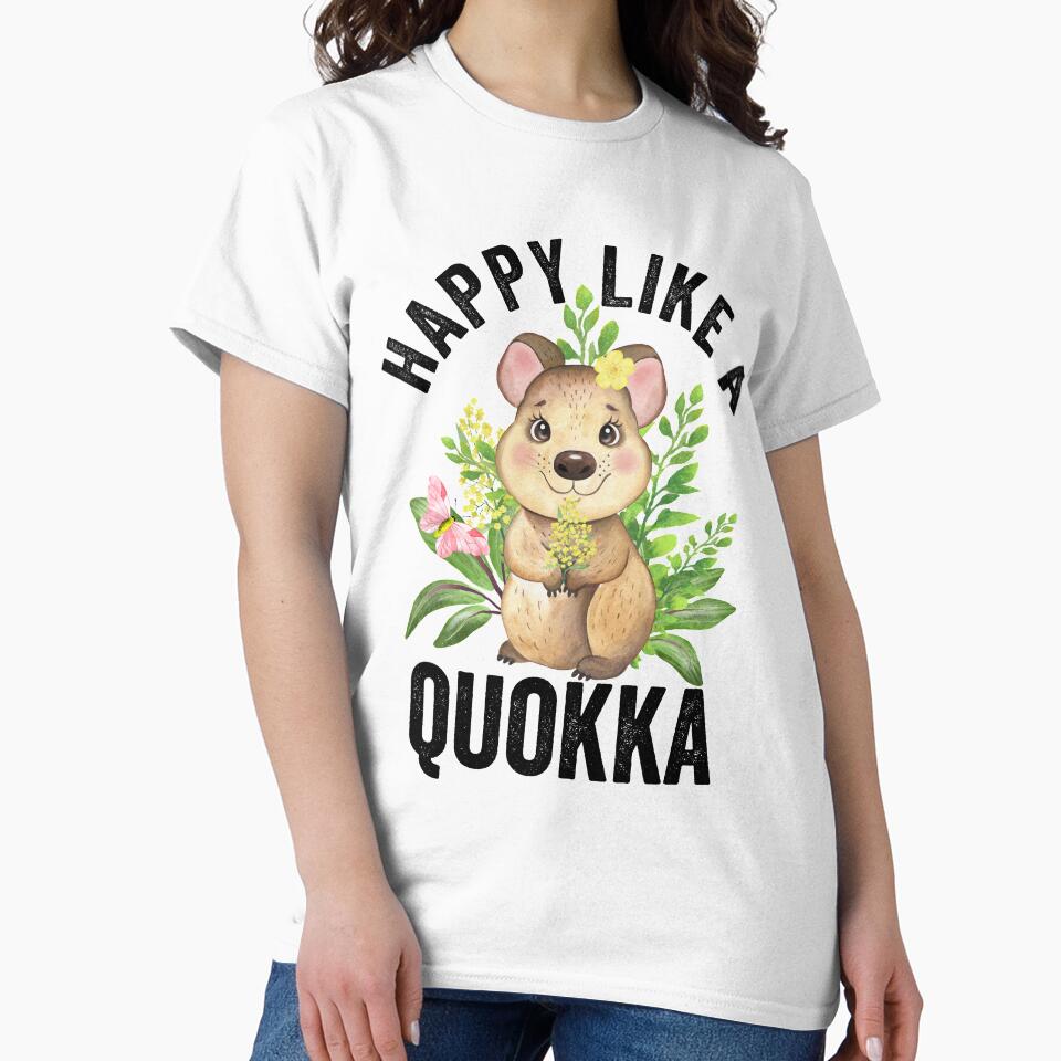 Happy like a quokka Funny by KGN  CREATIVITY