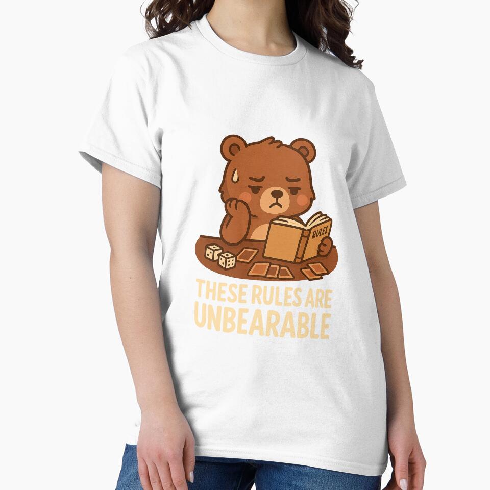 These Rules Are Unbearable - Grumpy Bear Board Game Design by Between Clouds