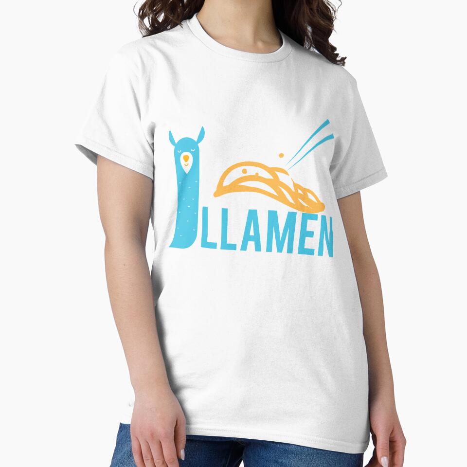 Ramen Hoodie shirt LLamen by Grinover
