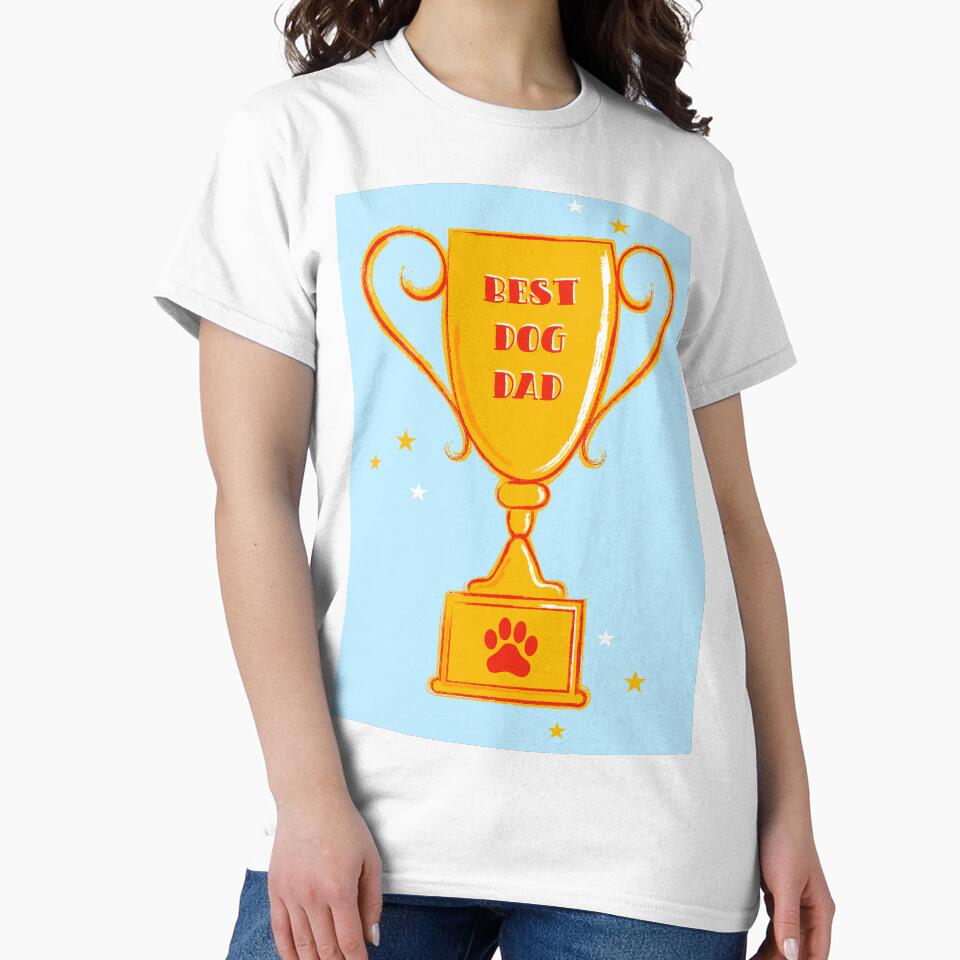 Best Dog Dad Trophy by Adam Regester
