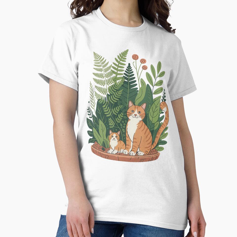 Cats in the Ferns by Jova521