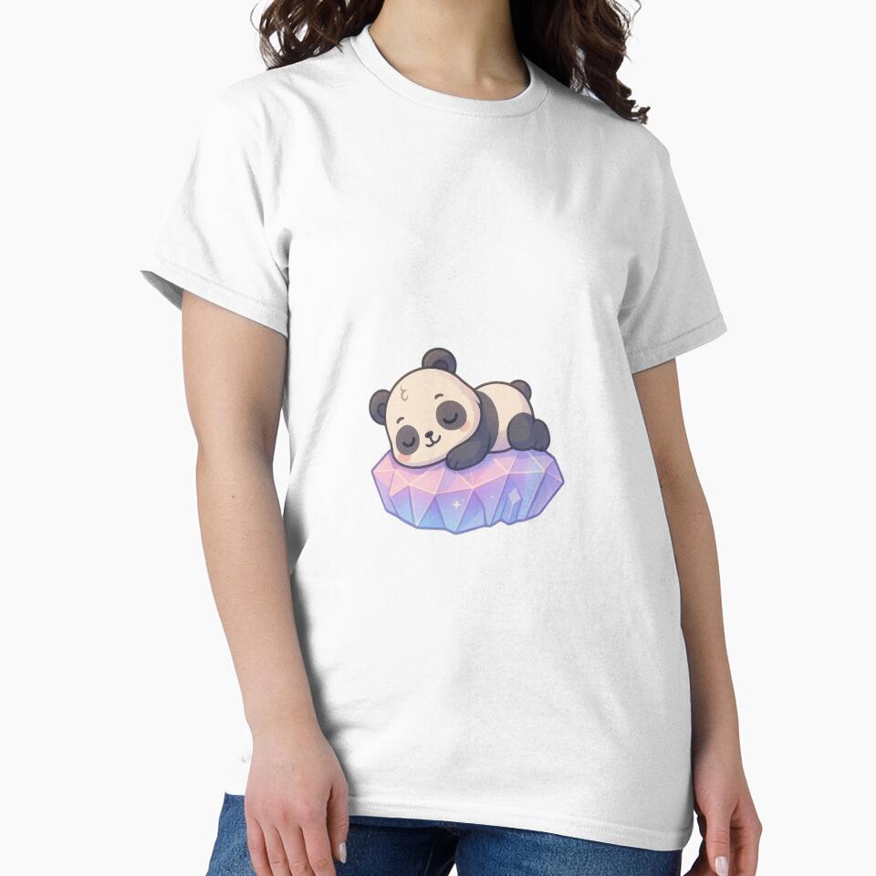 Chibi Panda Recharging – Crystal Healing & Spiritual Rest by ColorSplash123