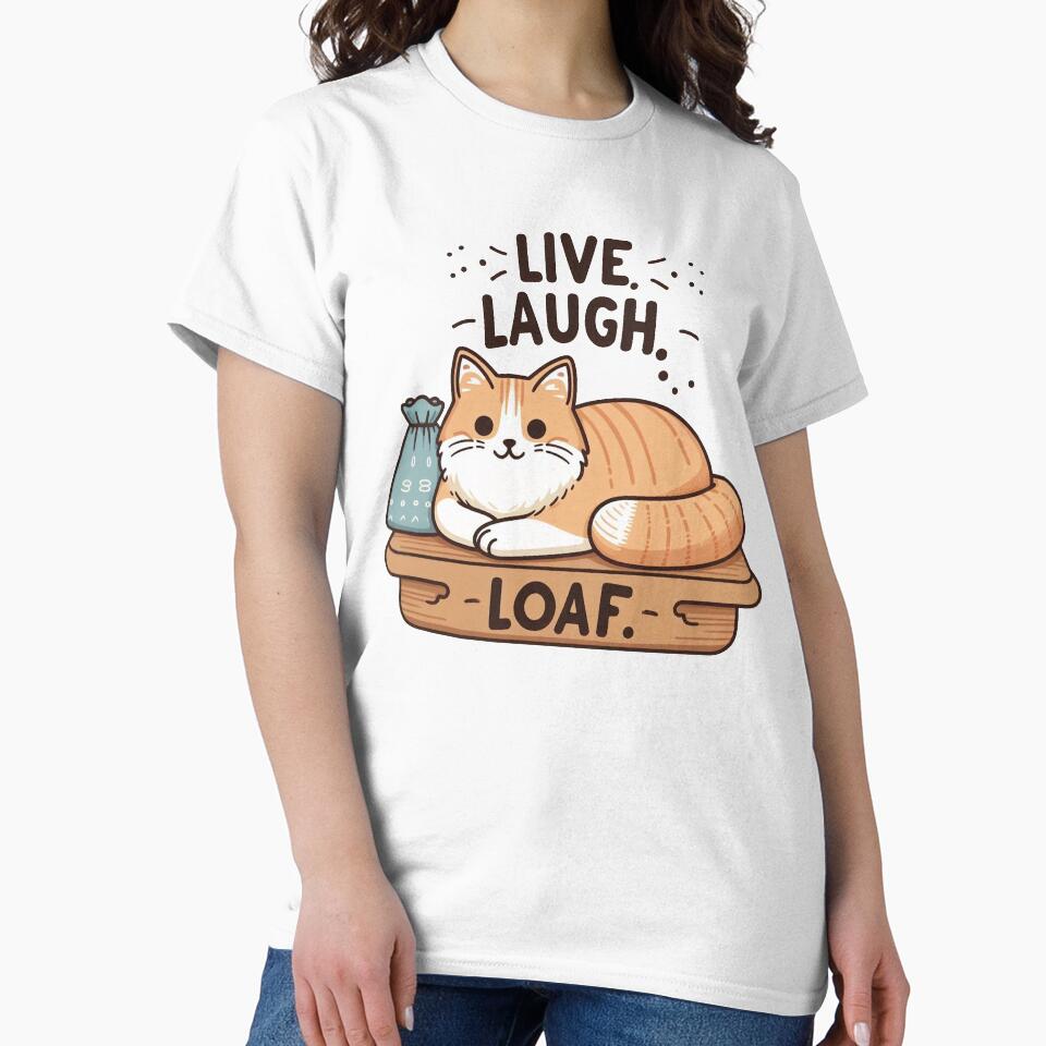 Live laugh Loaf by Vkinsify