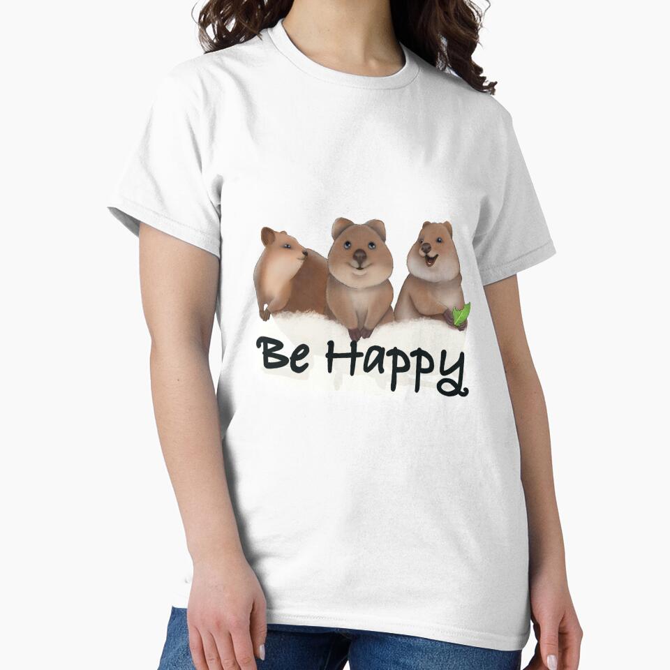 Be Happy Quokka by troyanthonyart