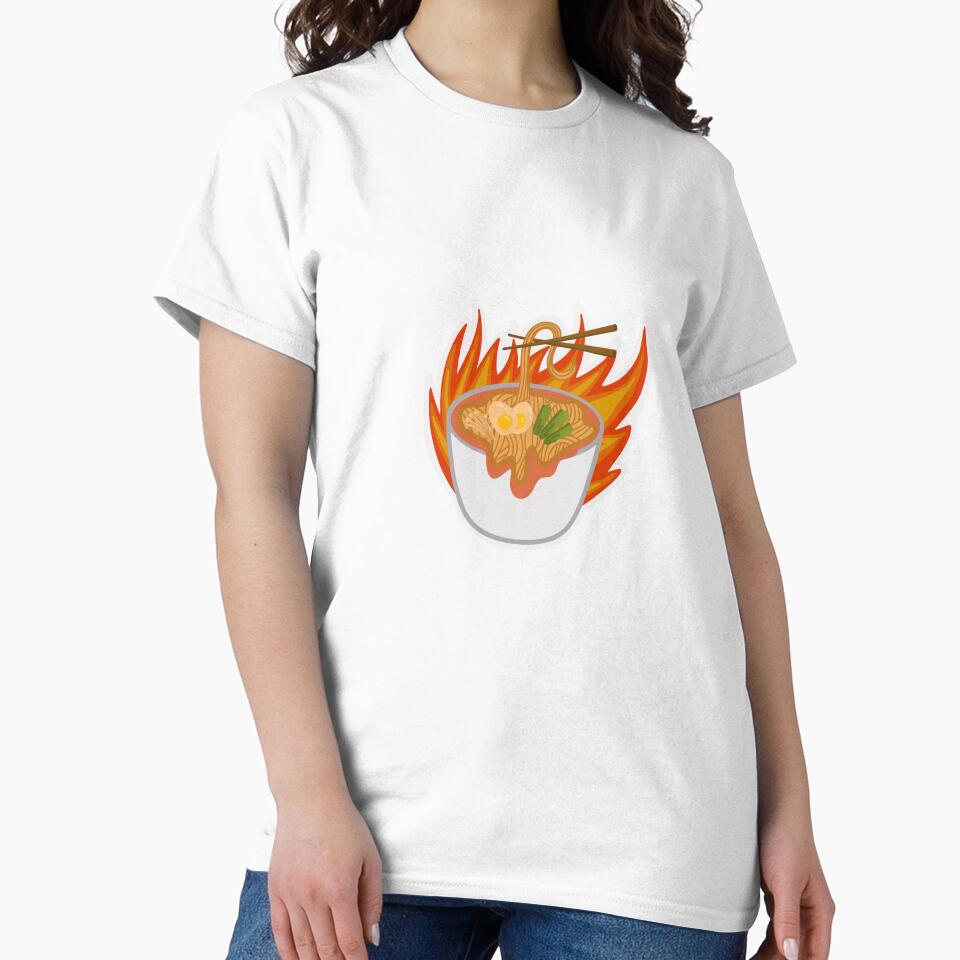 Spicy Ramen Fire Bowl Plain by beanzzzz06