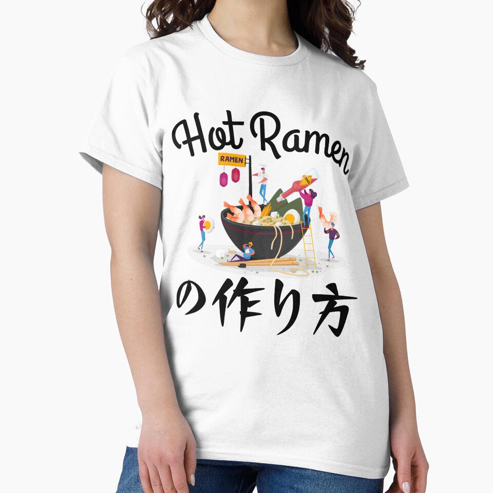 Hot Ramen, Ramen Life, The making of ramen by Click-Like