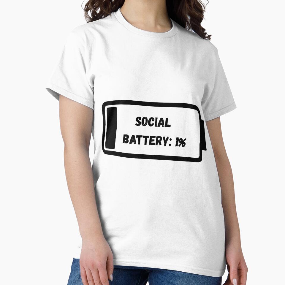 Social Battery: 1% by lazycreationaaa