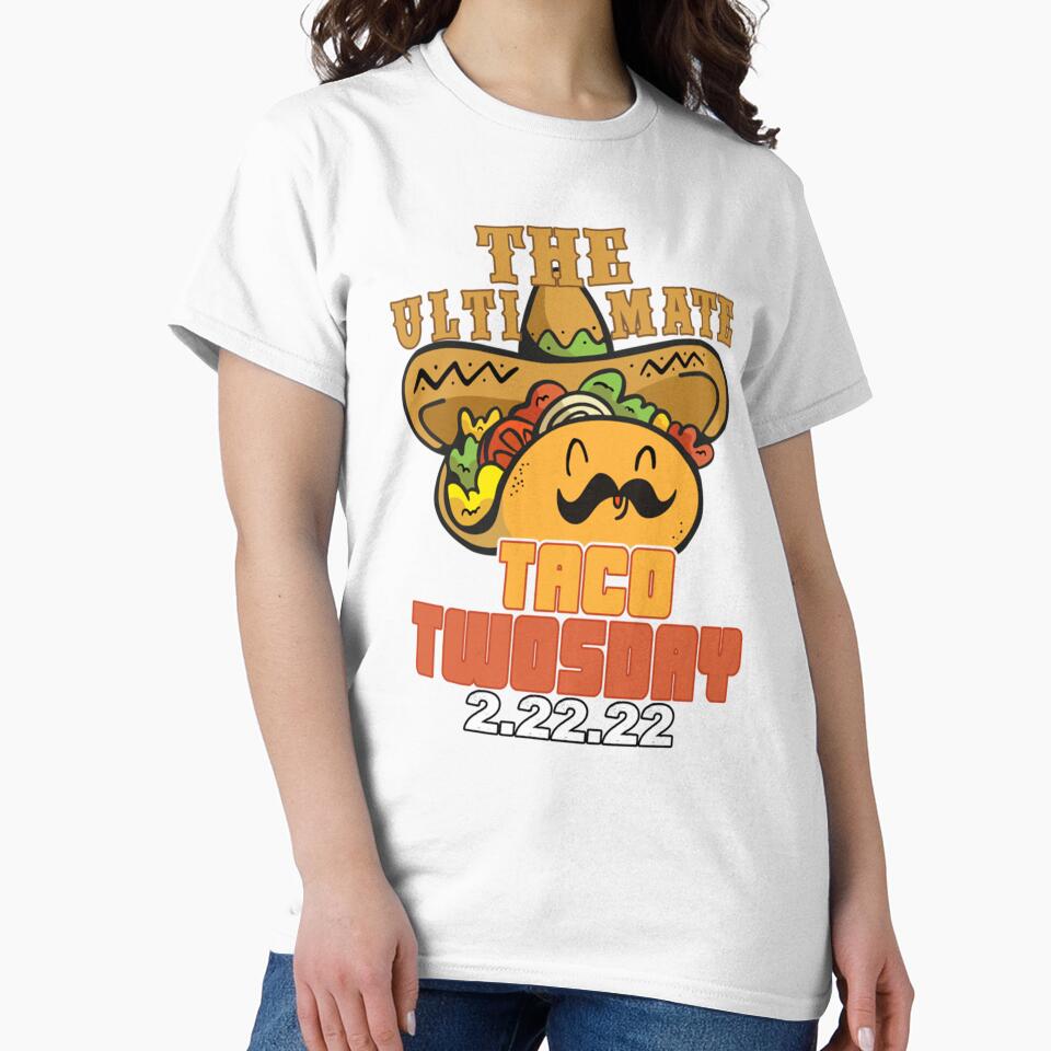 The Ultimate Taco Twosday, Twosday Tuesday February, 2.22.2022, Happy Twosday Premium by Vivithames