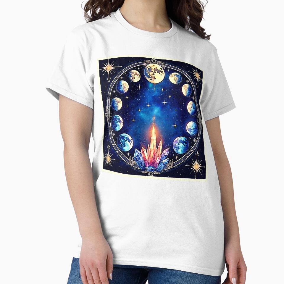 Moon Phases Crystal Cosmos by Health And Fitness Posts e-Store