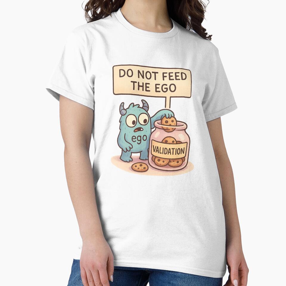 Do Not Feed the Ego Cute Monster by ac3iongDcreator