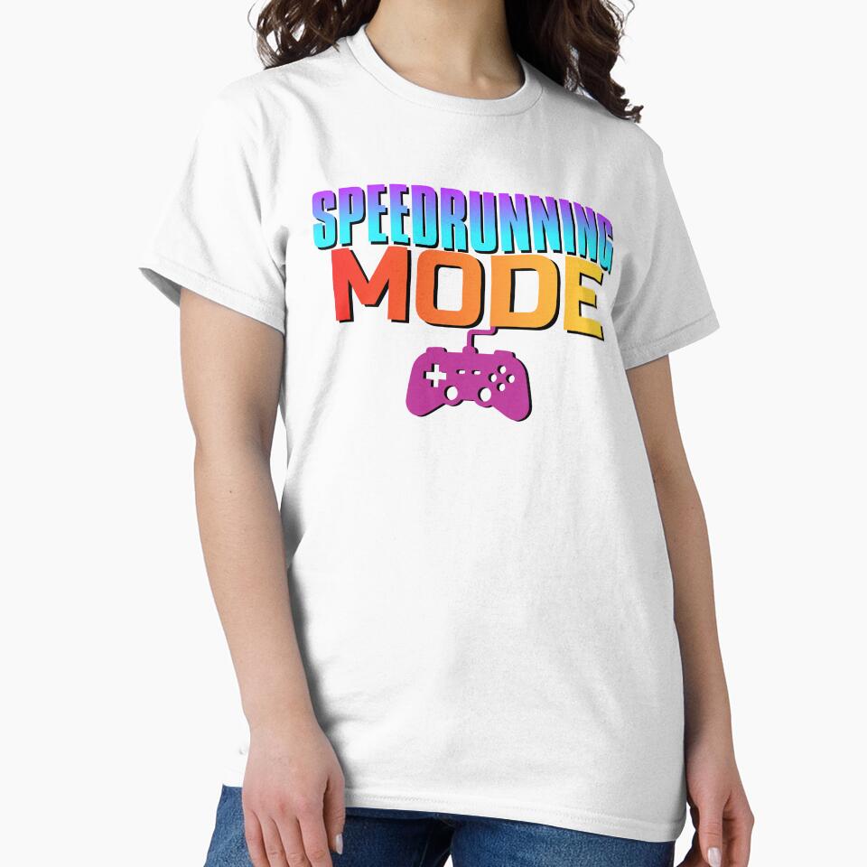 Speedrunning Mode Gamer Design – Colorful Gaming Controller Graphic by PHRASEandSTYLE