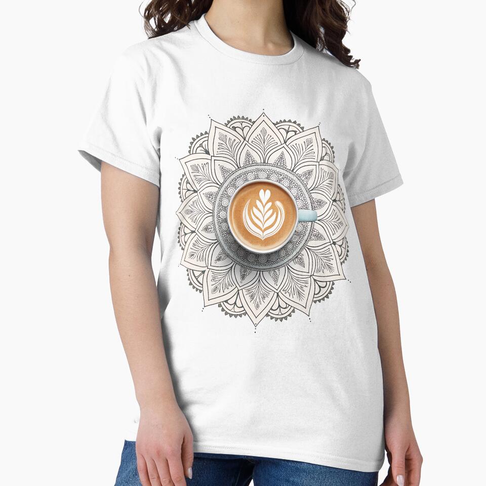 Chai Cup Mandala Art – Calm & Detailed Tea-Inspired Design by VividOrganica