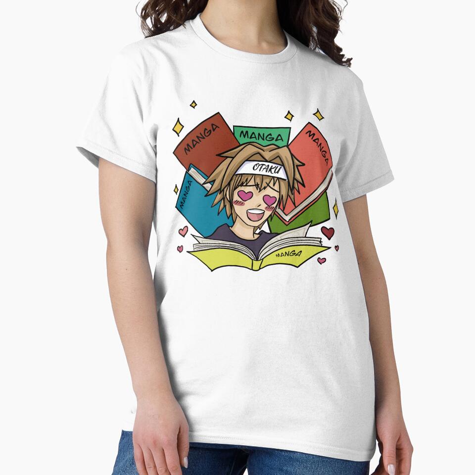 Manga otaku guy by BunNcurry