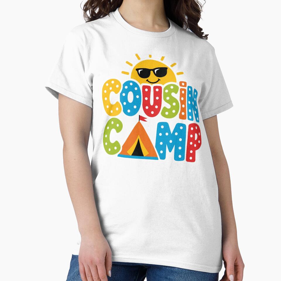 Funny Cousin Camp 2026 Crew Kids Summer Camping Family by clothesy7