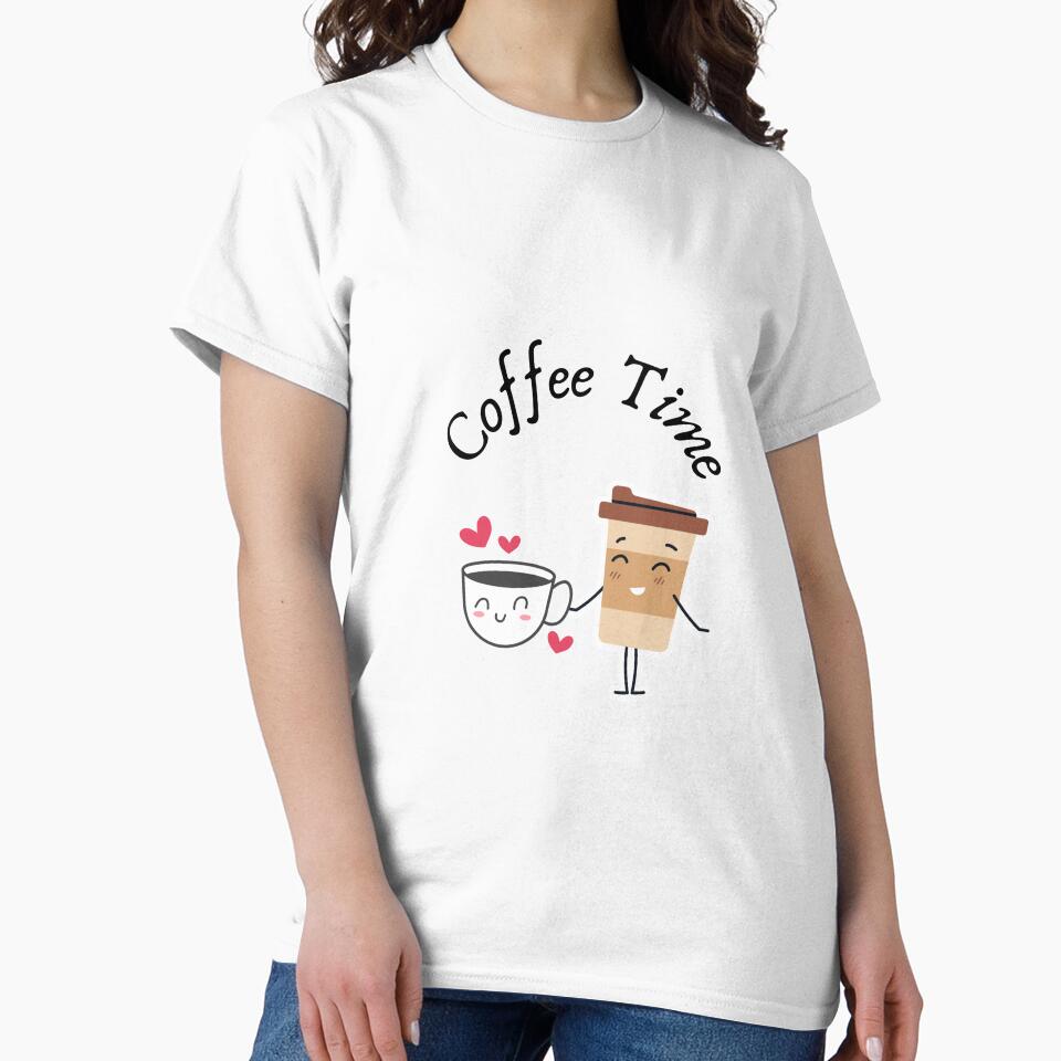 Cute and smiling coffee cups by HappyLife4U