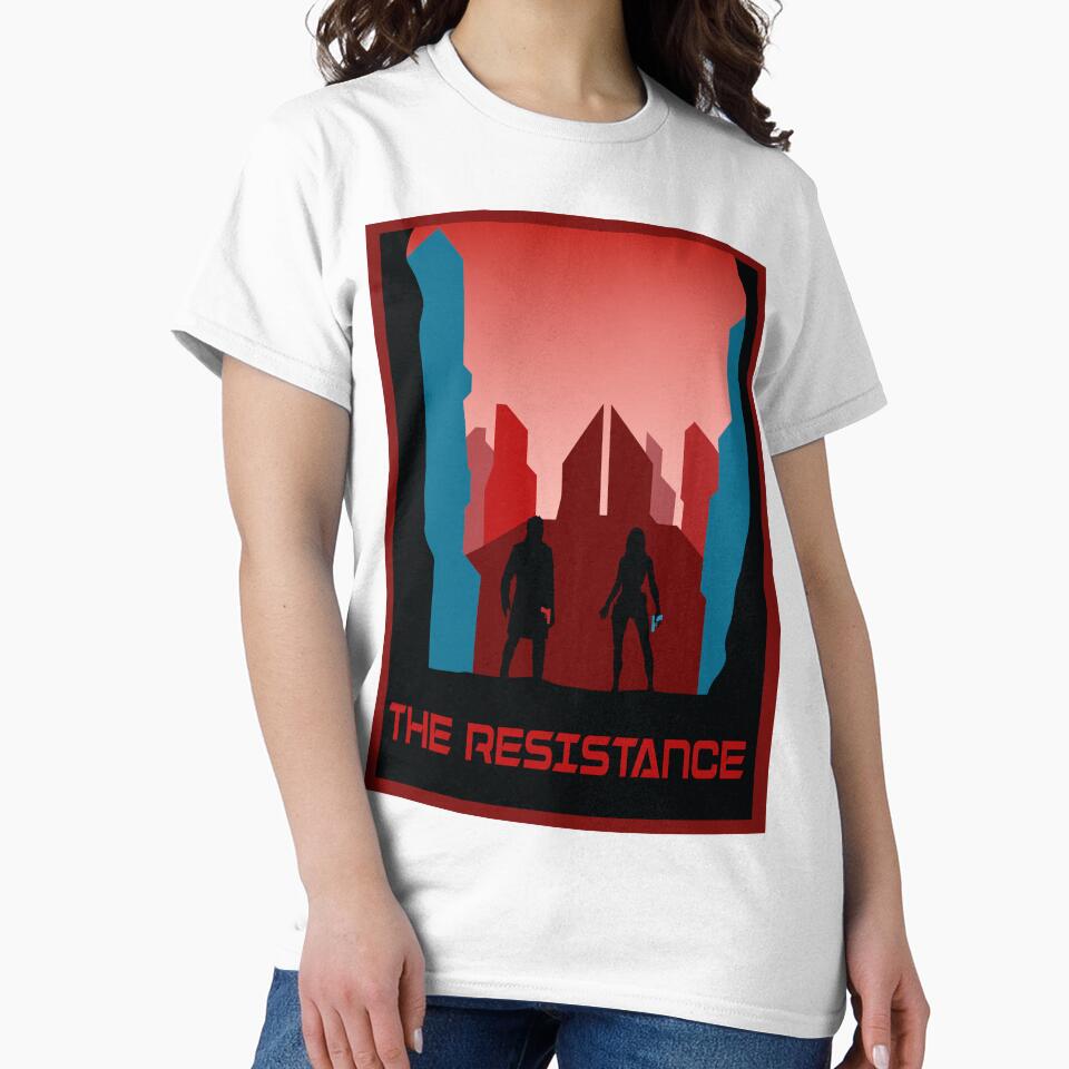 The Resistance (Red) - Board Games - Minimalist Travel Poster Style - Board Game Art by MeepleDesign
