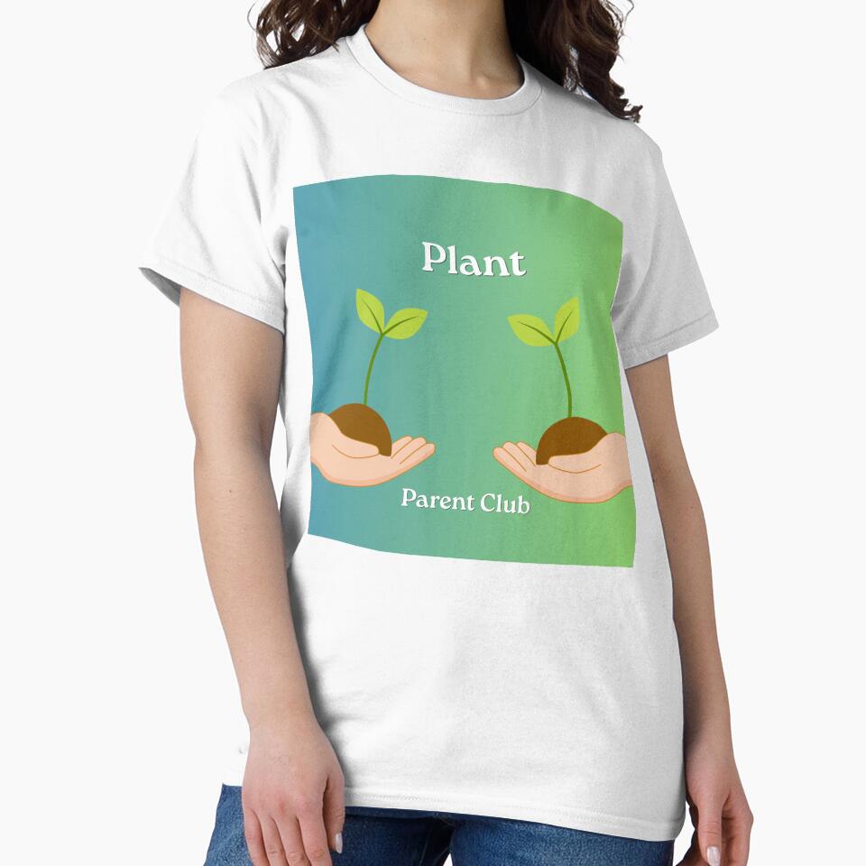 Plant Parent Club Cute Gardening Pun by Krishnacre8