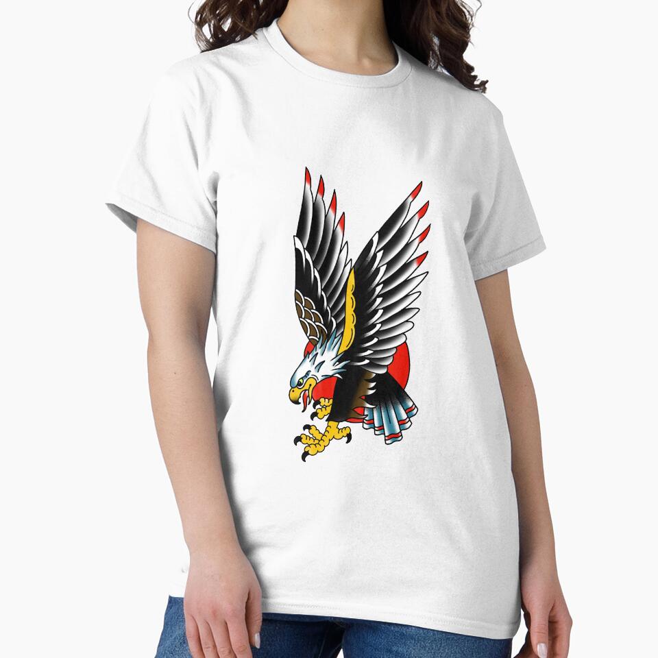 Traditional Tattoo Eagle by stephenjshaw