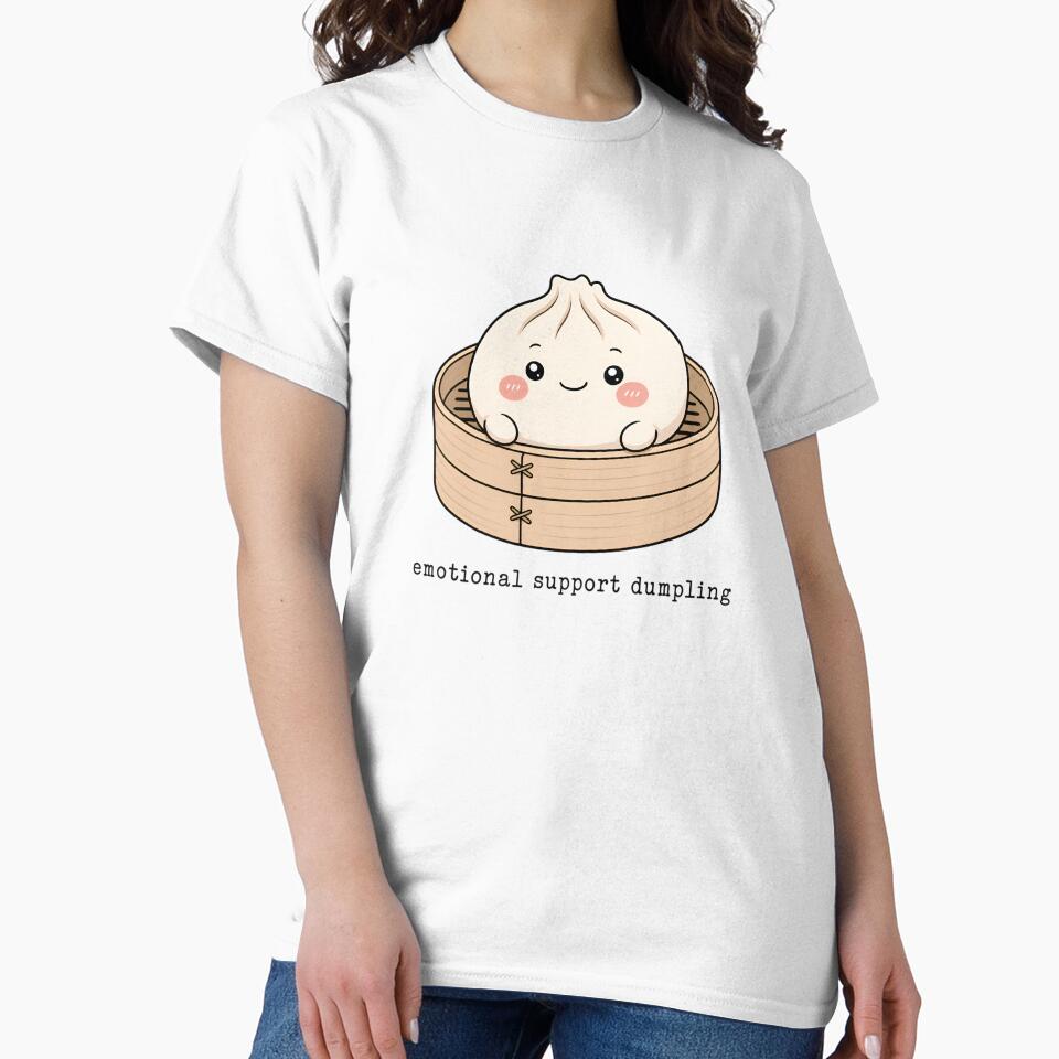 Emotional Support Dumpling Cute Kawaii by TechBro67