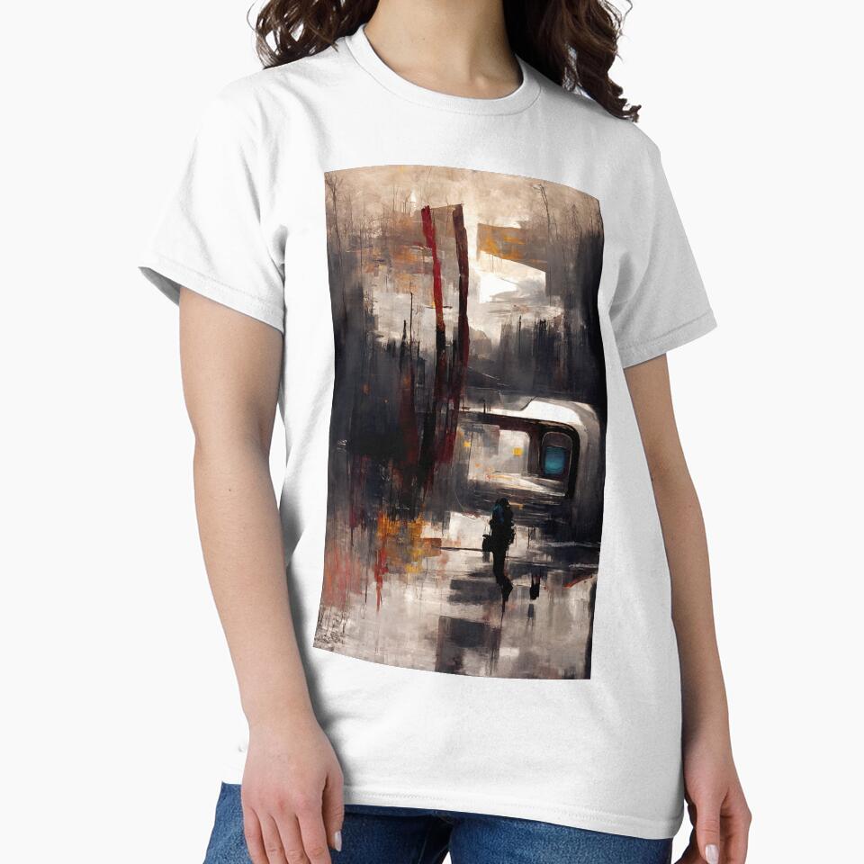 AI Art | Abstract Painting of Quiet Quitting #4 by aiart0711