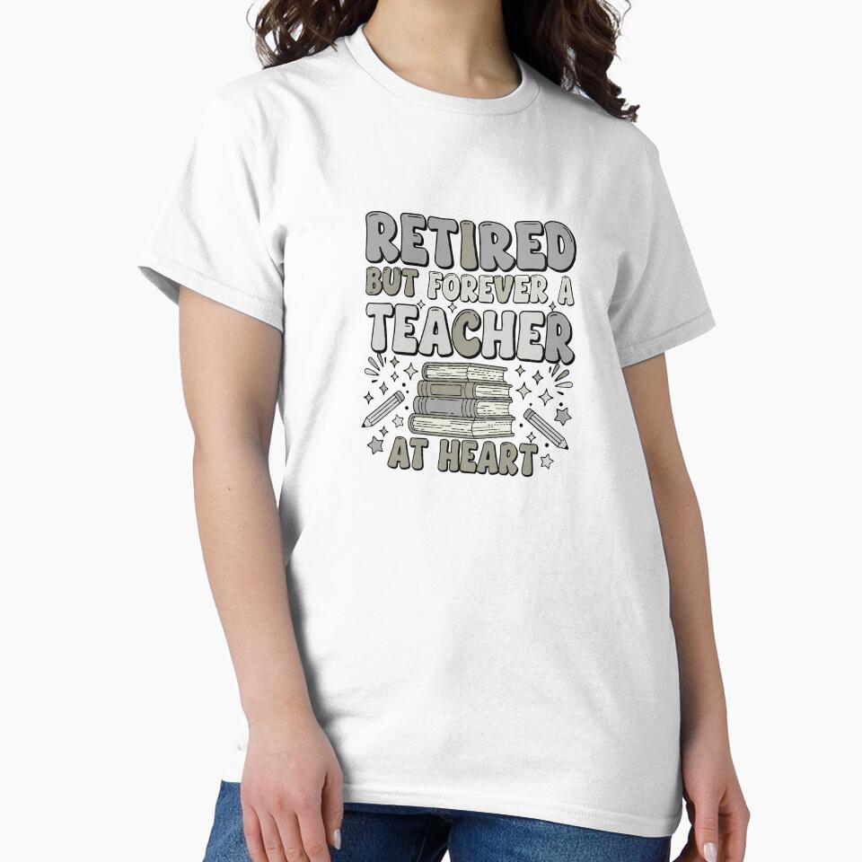 forever a teacher at heart retirement legacy art by ArtDesignTp