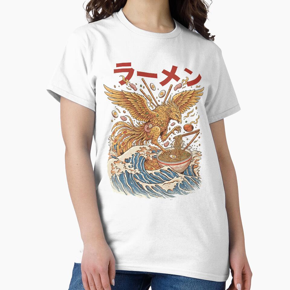Japanese Ramen Noodle Phoenix Bowl by TeeARTHY