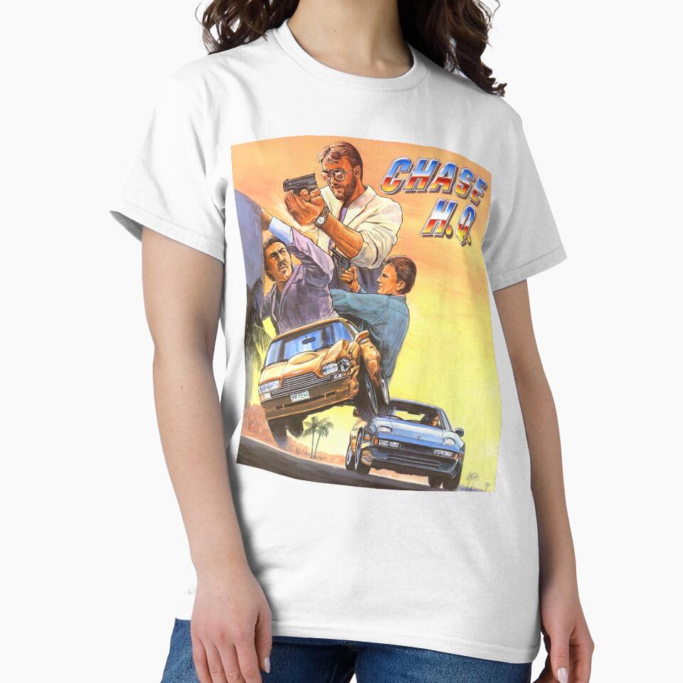 Chase HQ Retro Arcade Game Poster by Retr0Tshirts
