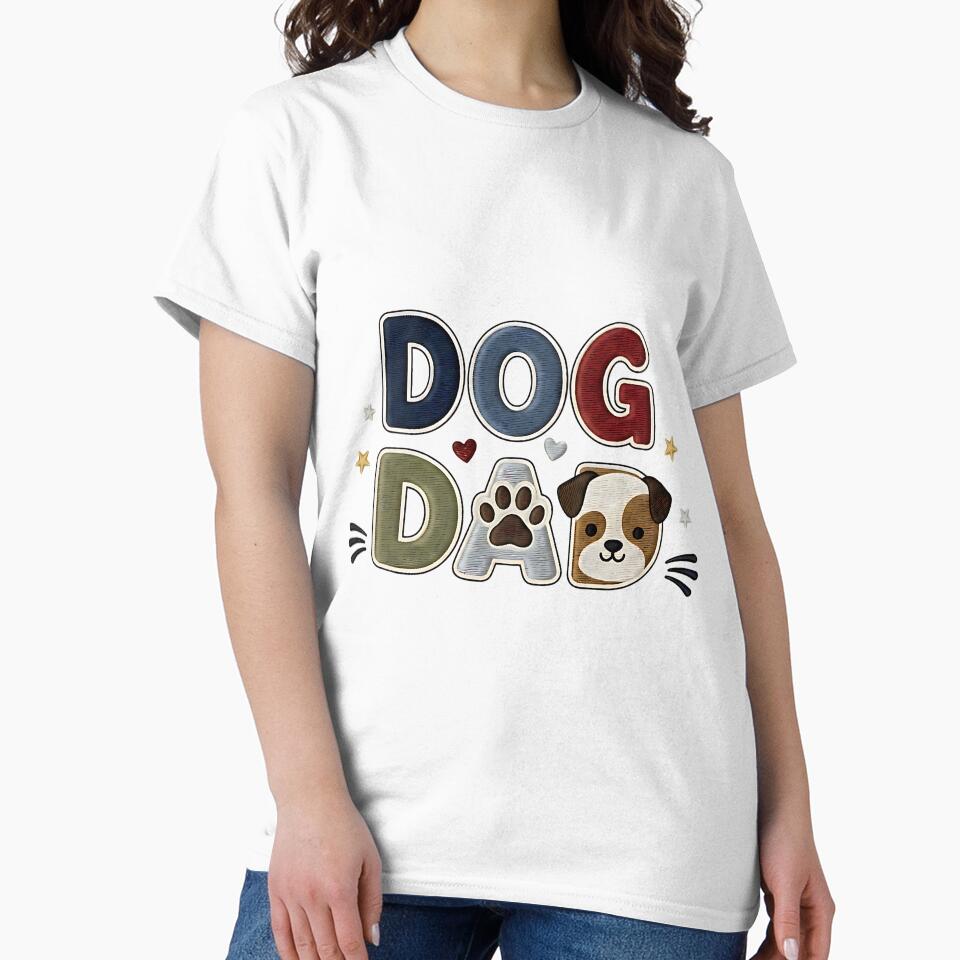 Dog Dad Funny Pet Lover Quote by ArtDesignTp
