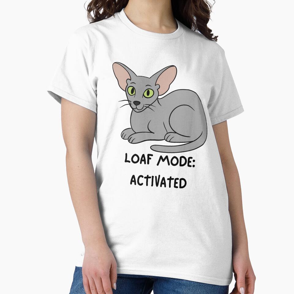 Loaf Mode Activated Funny Oriental Shorthair Cat by suescircus