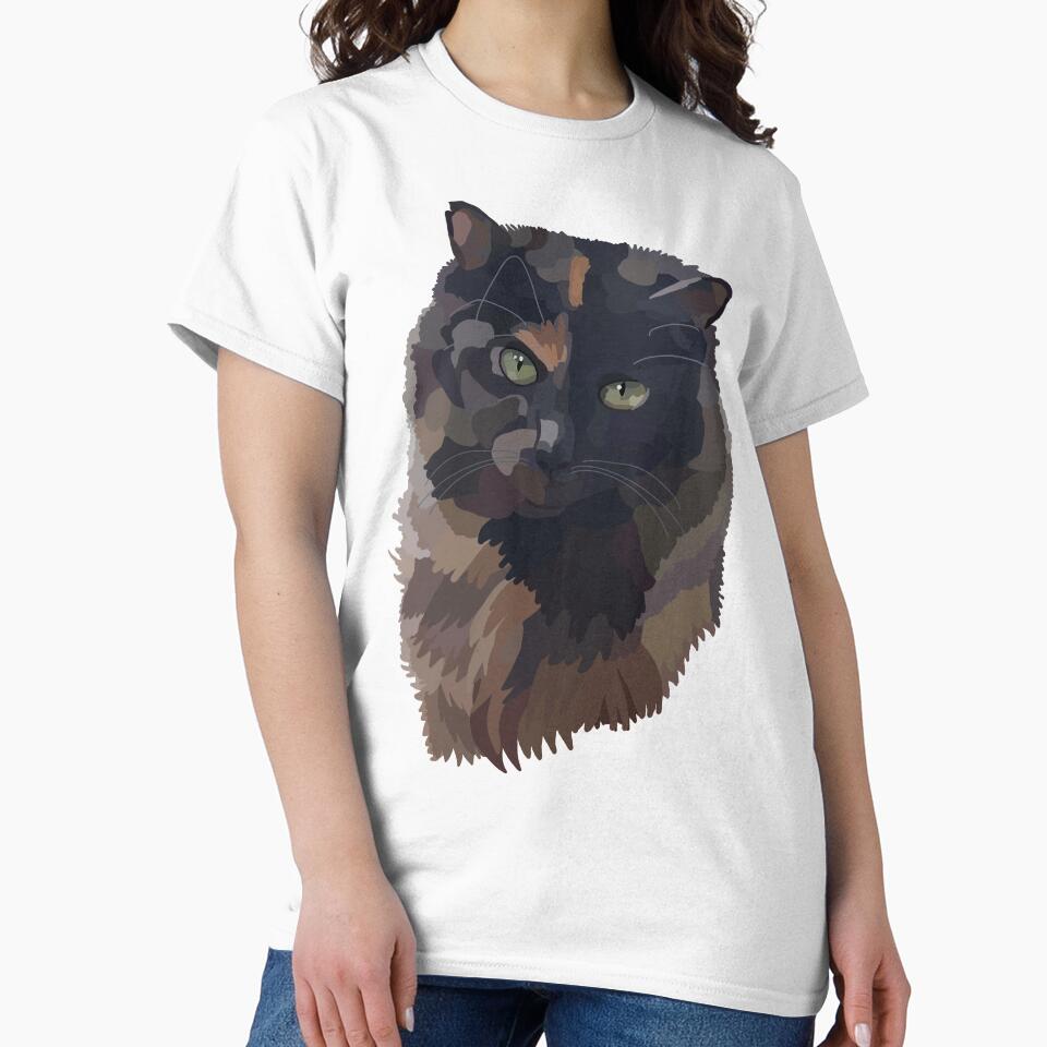 Fluffy Tortoiseshell Bust - JubJub by Mekredez