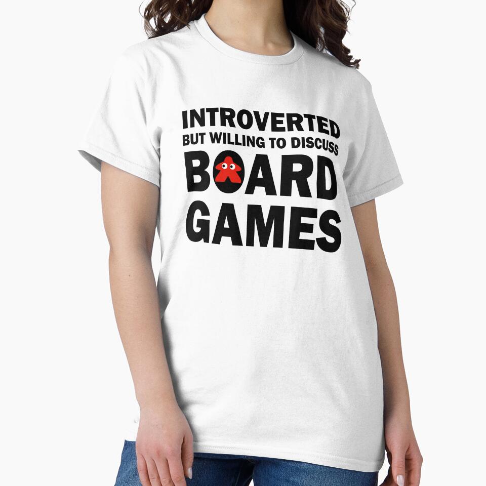 Introverted but willing to discuss Board Games + Red Meeple by Sky-99
