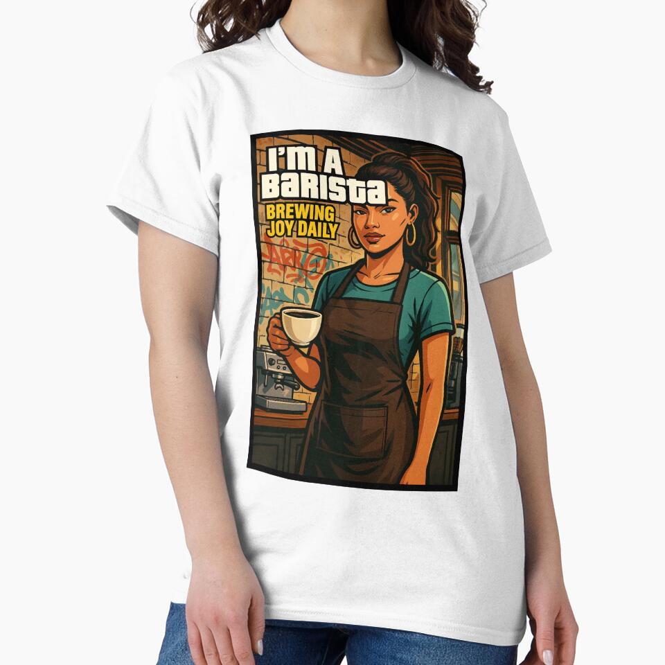 Barista Life – Coffee Lover Illustration by shellymope