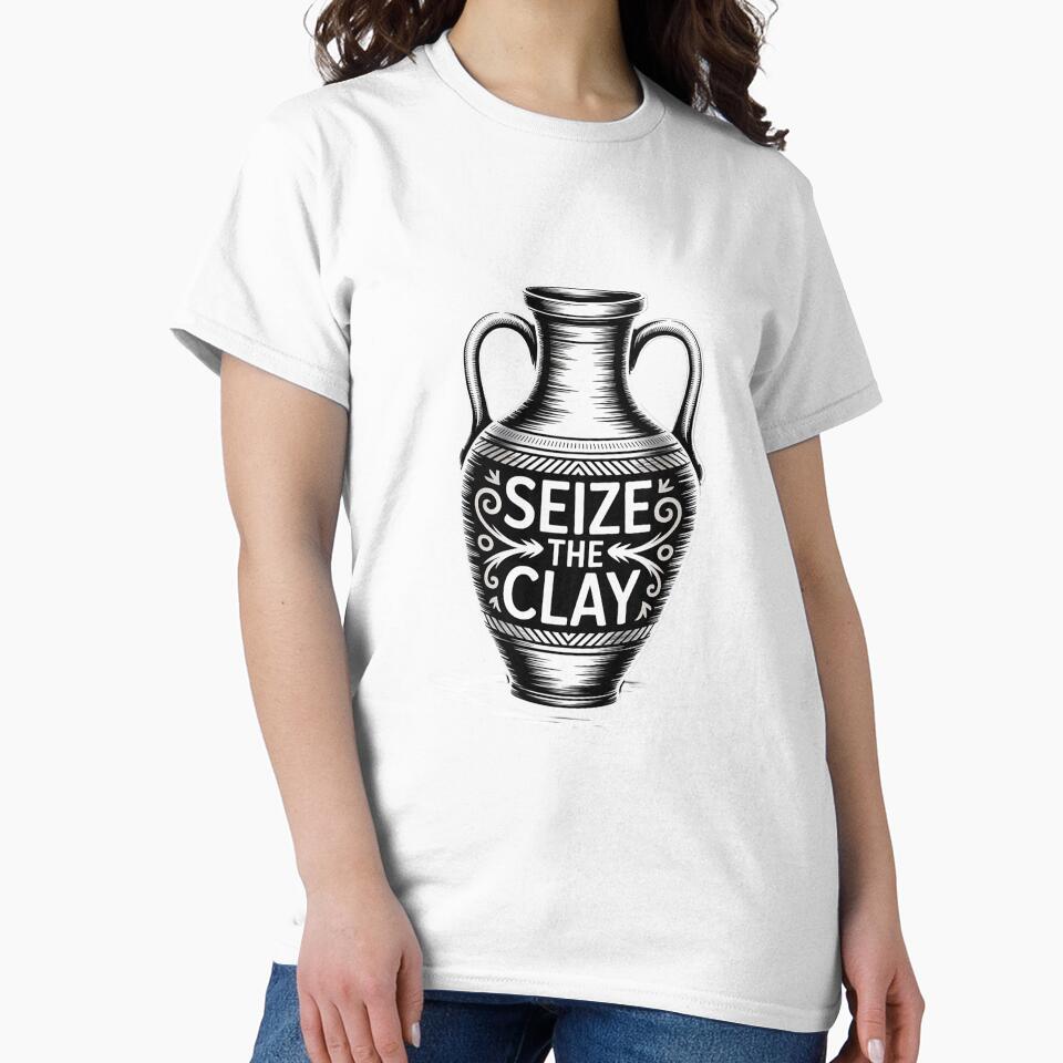 Ceramics Artist Funny Pottery Seize the Clay by KotexTemu
