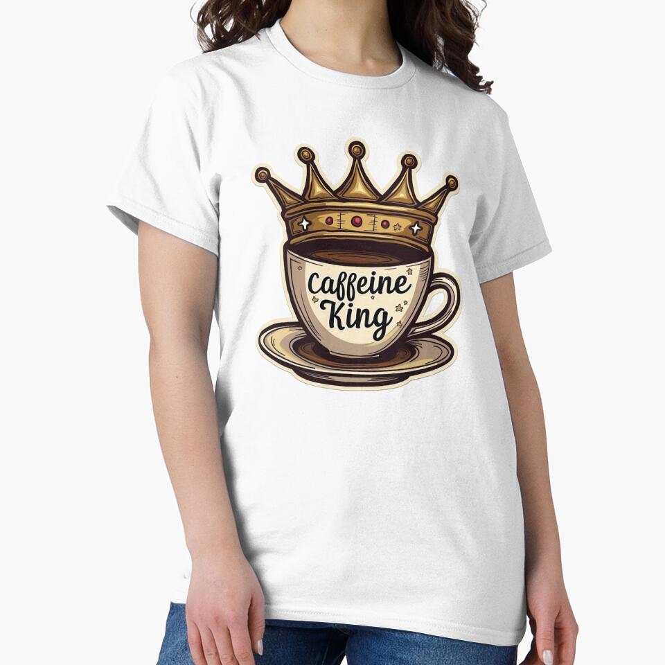 Caffeine King - Crowned By Coffee by Blok45