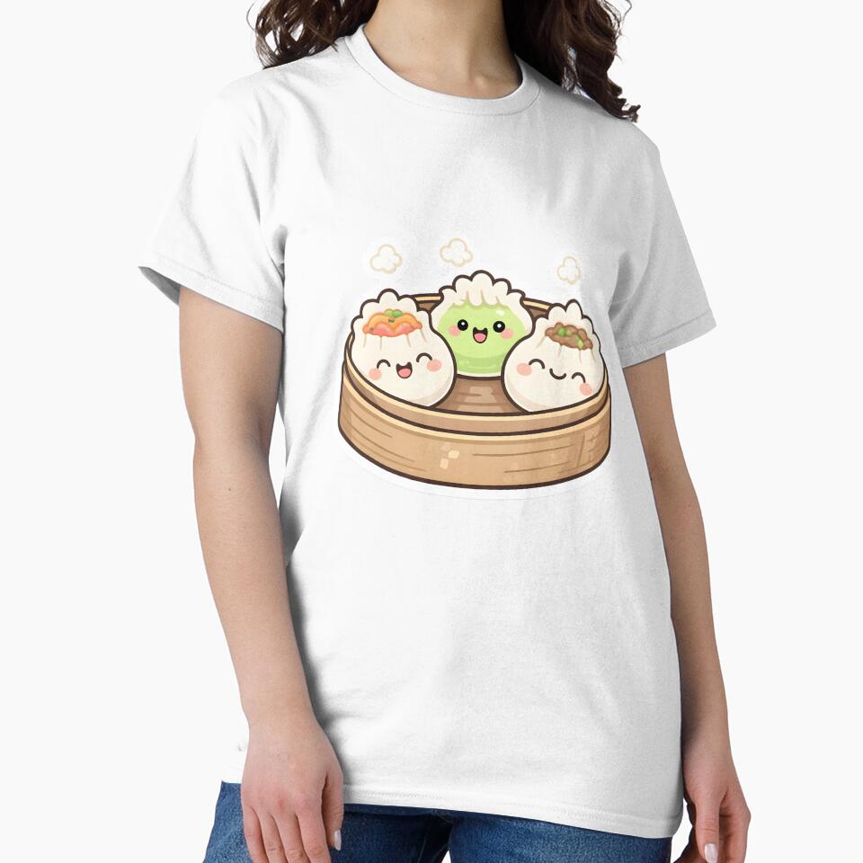 Cute Dumpling Character – Kawaii Asian Food Sticker by DesignEG