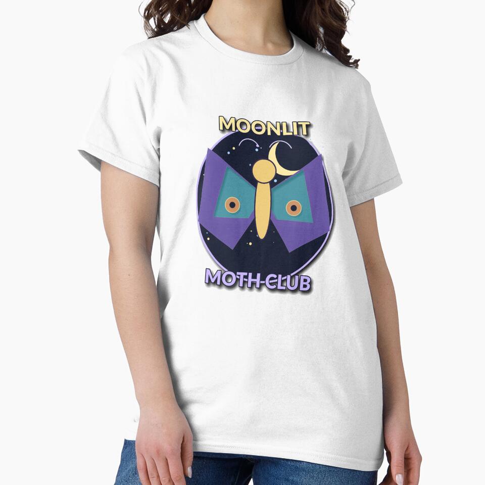 Moonlit Moth Club by Cozy Oddities Studio