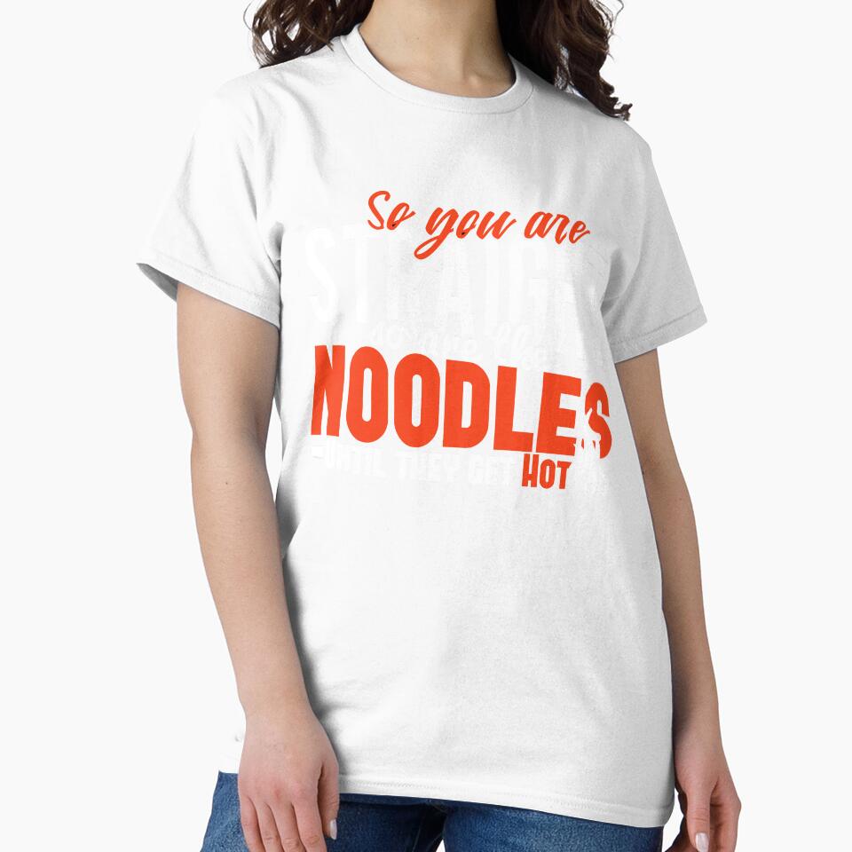Straight like noodles until they got hot by Grinover