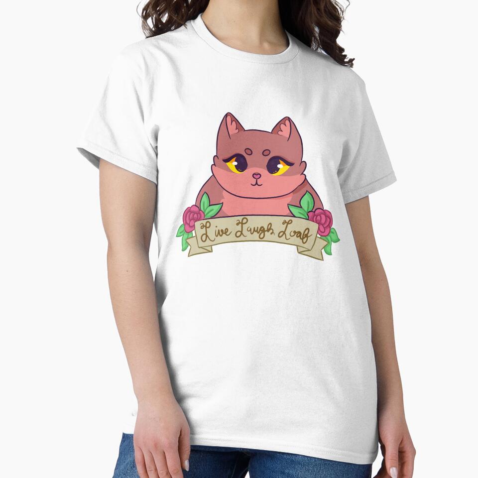 Live Laugh Loaf (Brown Cat) by casserolestan