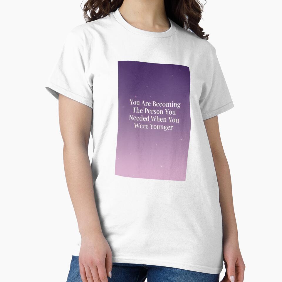 Becoming The Person You Need - Dreamy Ombre Art by KrovusLab
