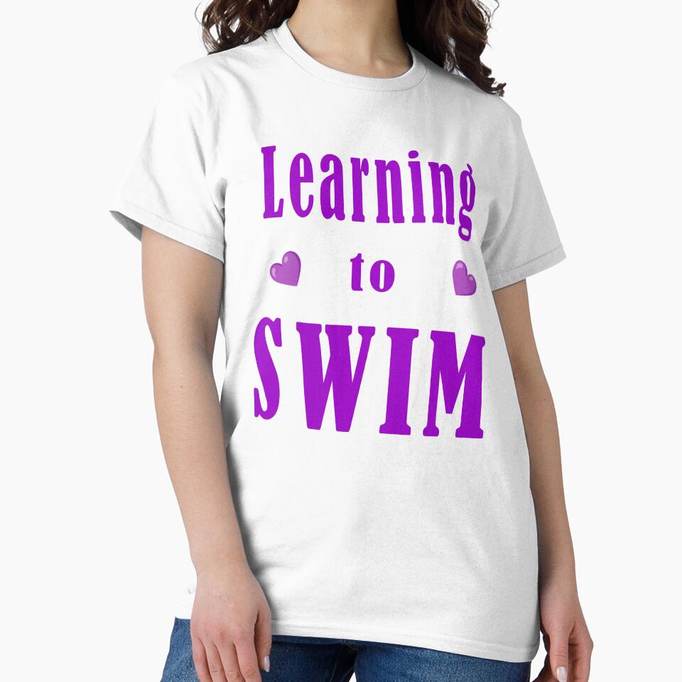Learning To SWIM - Purple Heart Kpop Aesthetic by Tokraz-art