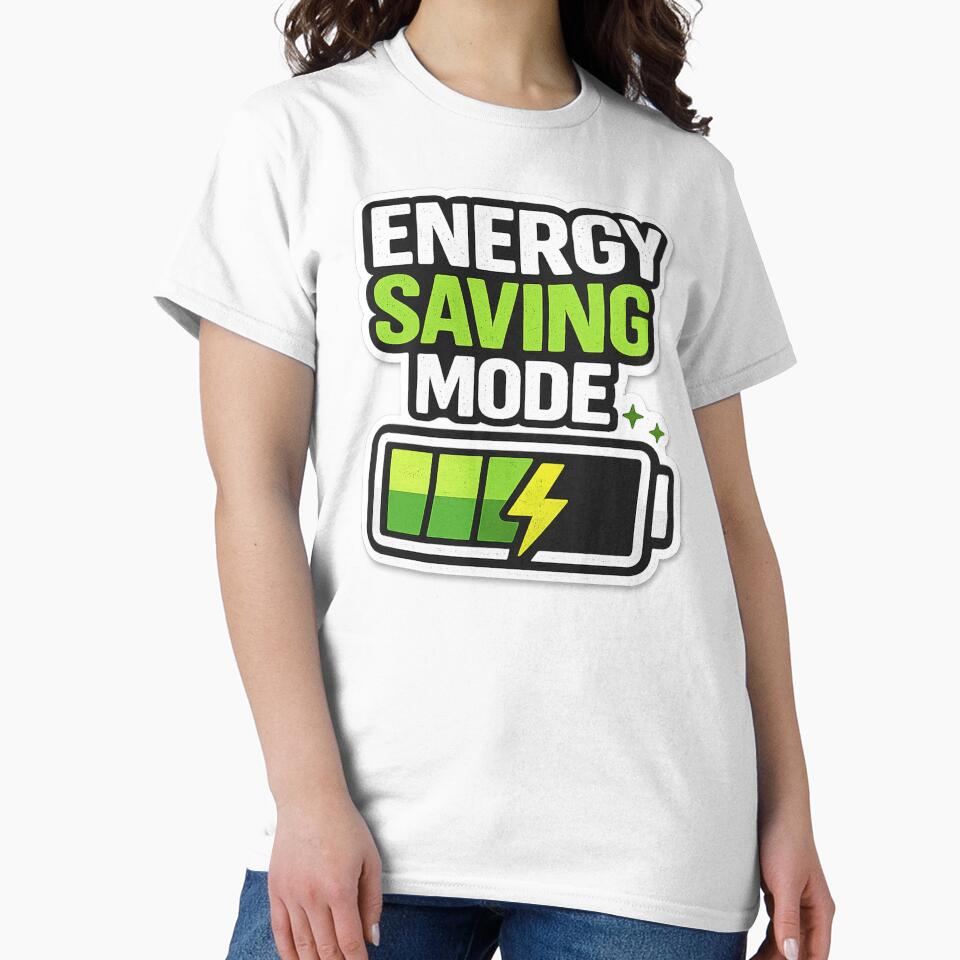 Energy Saving Mode Funny Low Energy Introvert Sticker by Timeless Junction