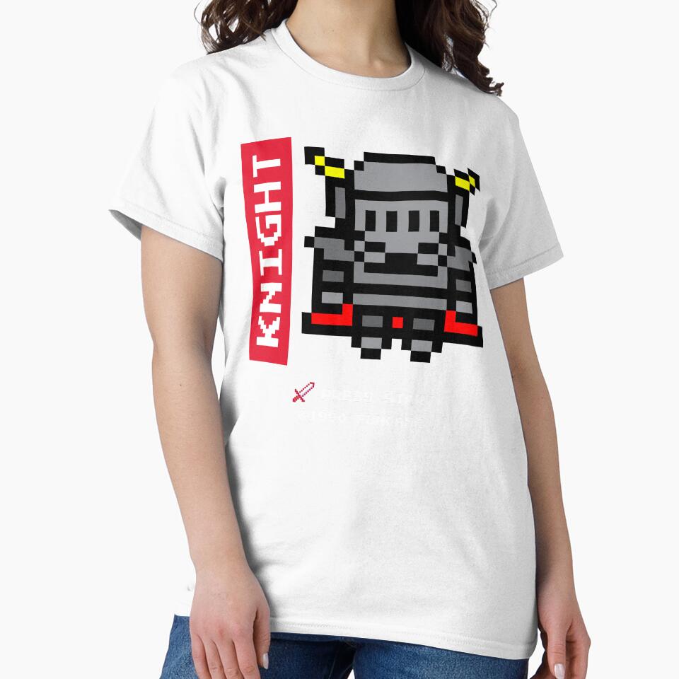 Arcade Retro Gaming Knight Gamer Gift by SuperFreshArt