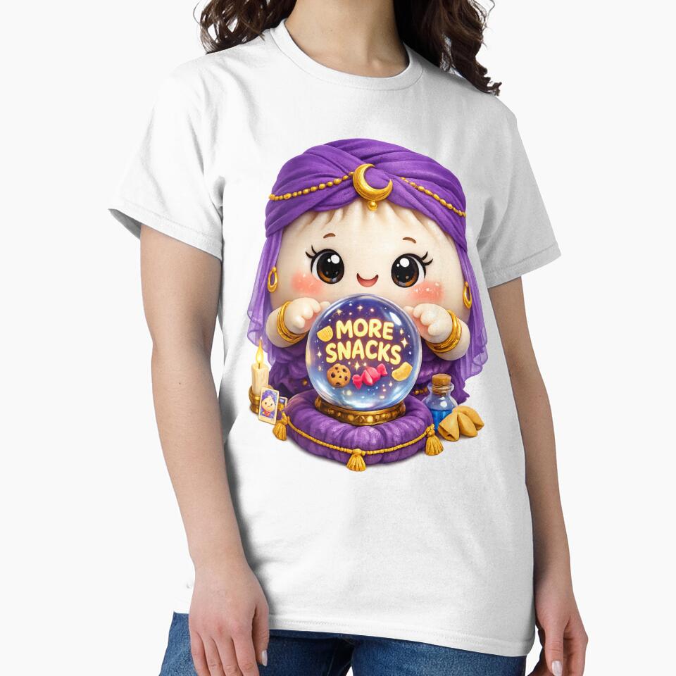 Cute Dumpling Fortune Teller | Kawaii Food Crystal Ball "More Snacks" 3D CGI by Moons Studio