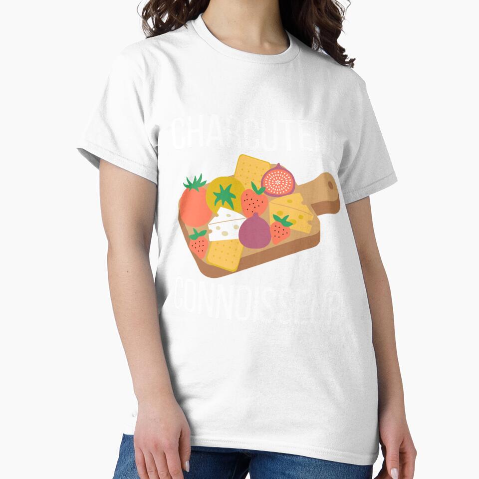 Charcuterie connoisseur - funny food lover slogan by kapotka