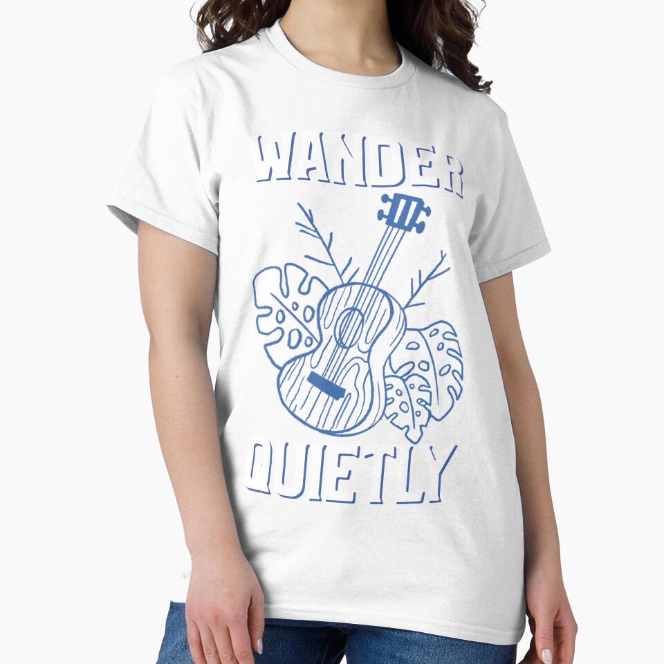 Wander Quietly Travel Solo by OLIVETEES