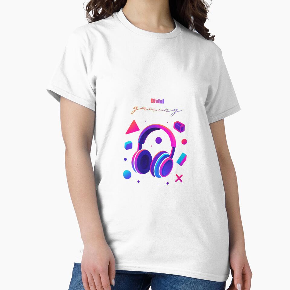 Neon Gaming Headphones Retro Gamer Design by Divini_