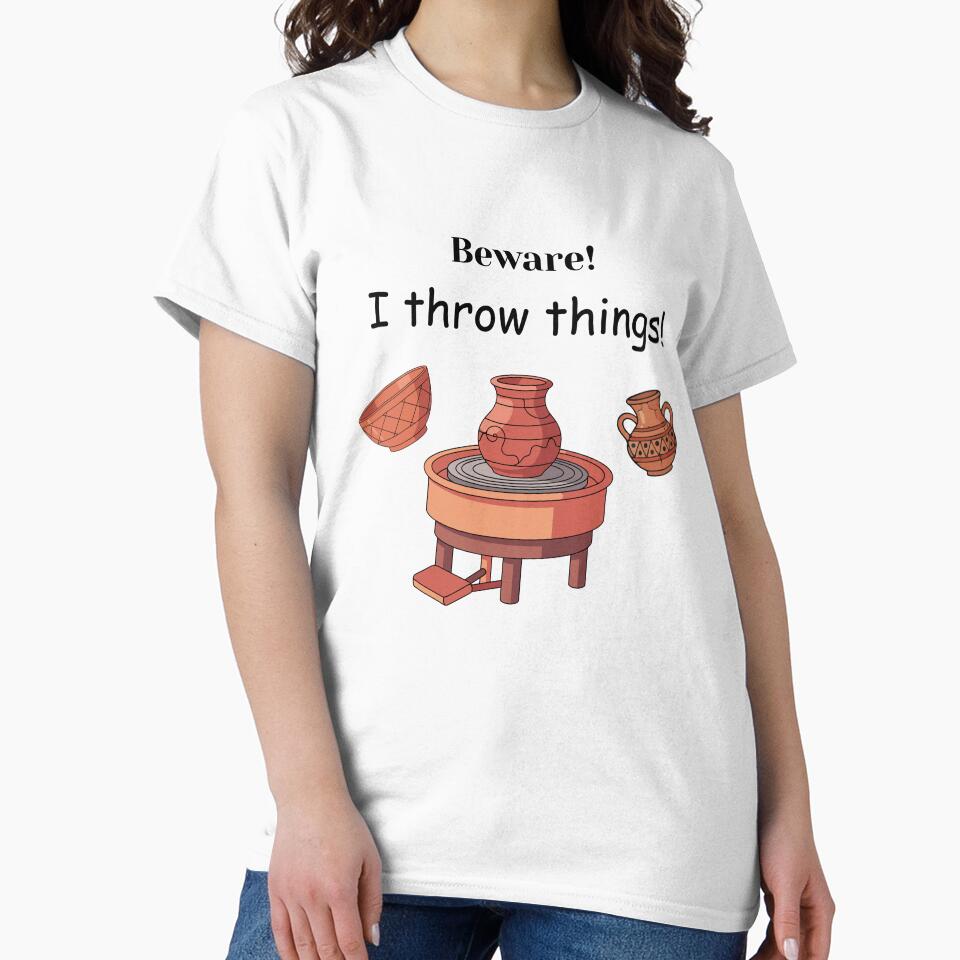 Beware! I throw things! by Linda La Guardia
