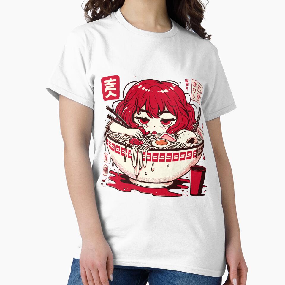 spicy Anime Ramen Bowl: The Ultimate Fusion of Bold Flavors and Edgy Manga by toobel