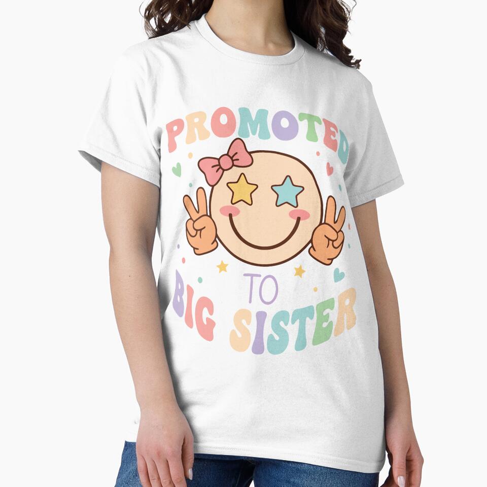 Gender Reveal Promoted To Big Sister Mom Dad by LuminOrb